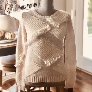 fringe sweater
